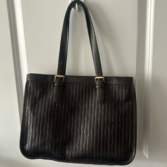 Longchamp Women’s Brown Leather Shoulder Bag - Picture 6 of 13